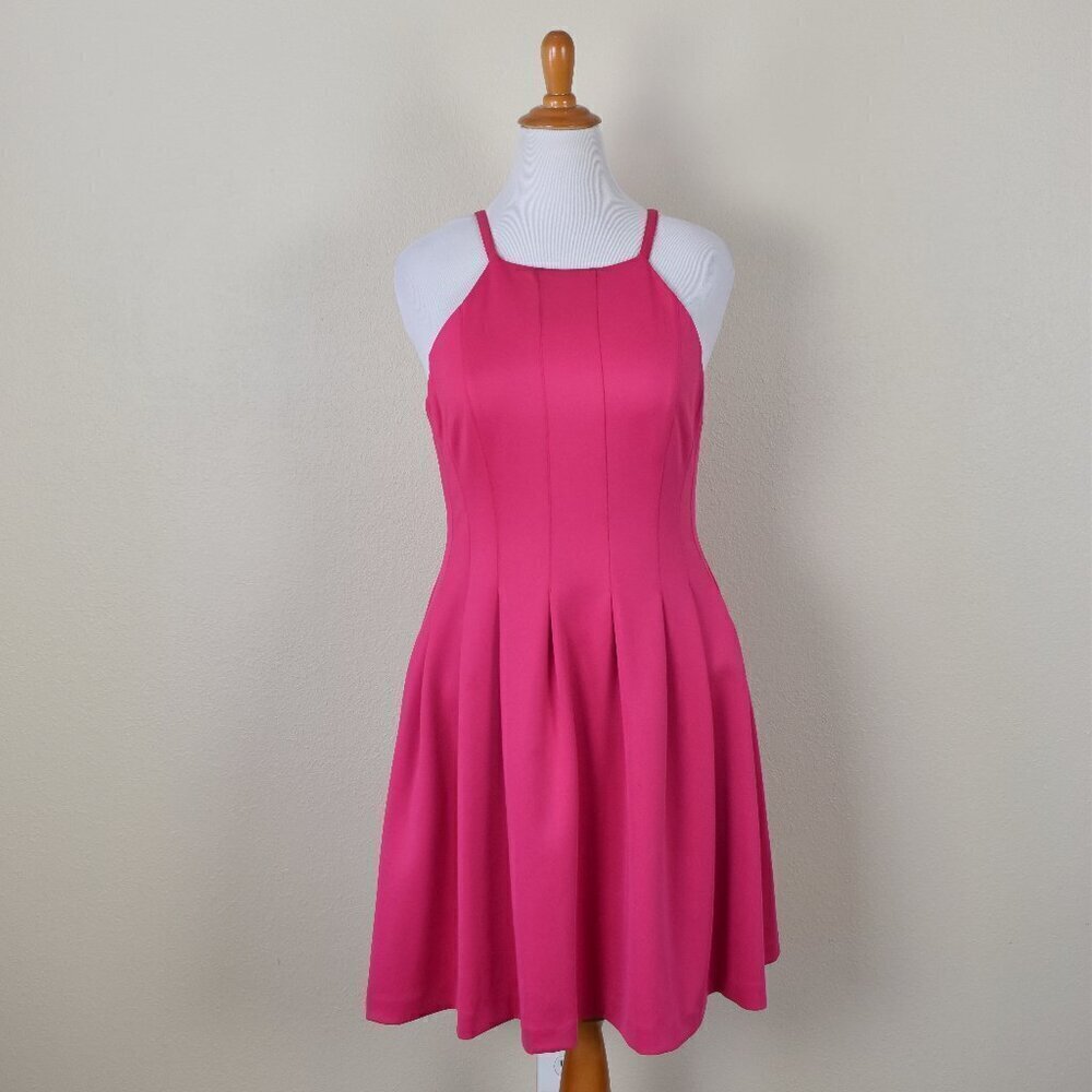 Calvin Klein Scuba Fit and Flare Dress - 12